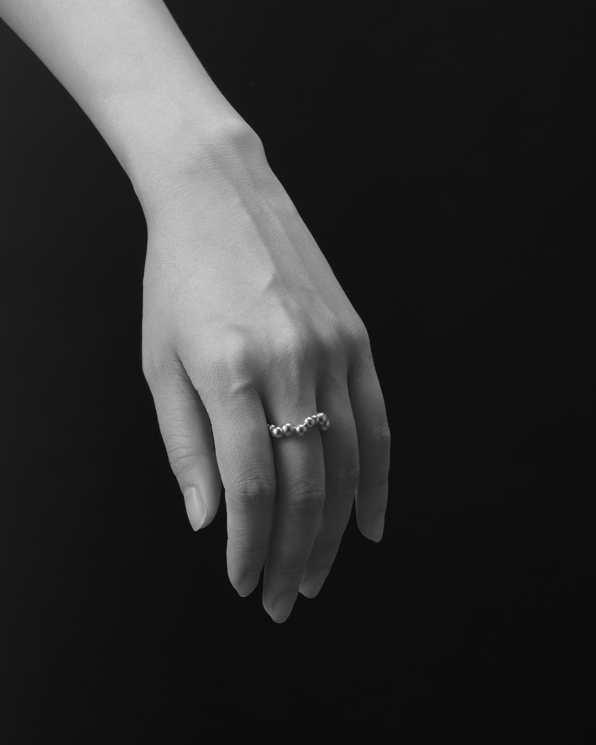 Waterdrops Ring/Silver | Fauvirame | フォーヴィレイムの公式