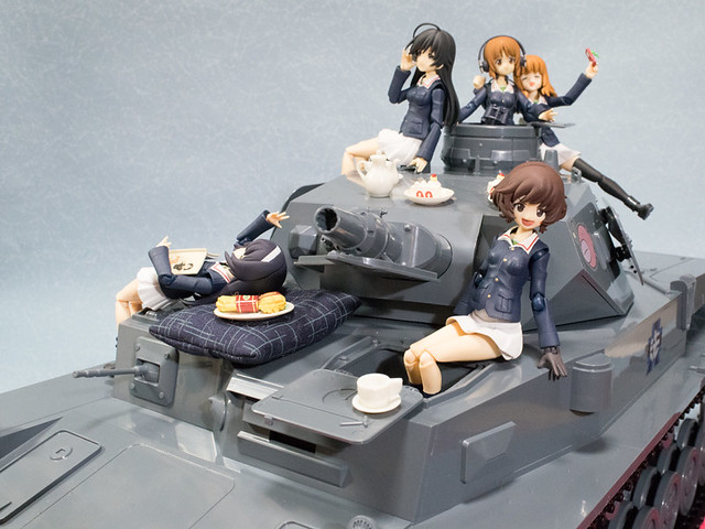Max Factory ガールズ＆パンツァー figma Ⅳ号戦車D型 本戦仕様 Amazon