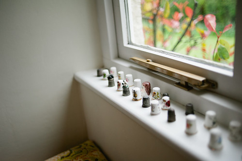 ドイツ アンティーク シンブルラック・シンブル15個セット