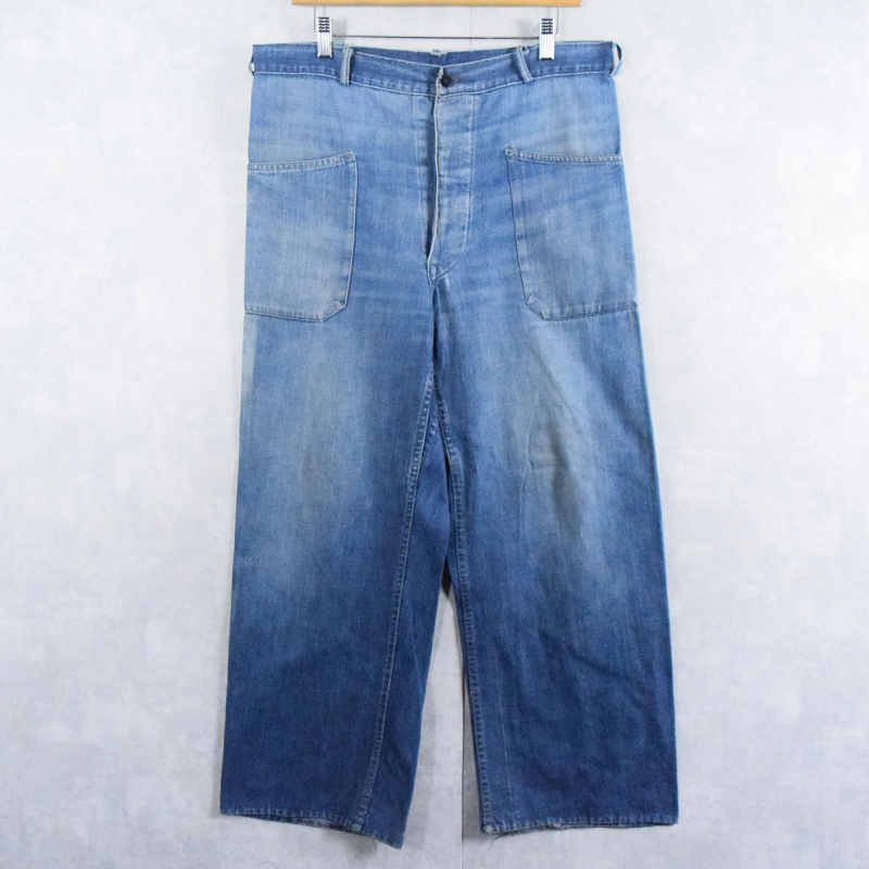 40s 40年代 アメリカ軍 海軍 セーラーパンツ | ビンテージ古着屋Feeet