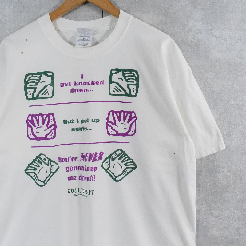 90年代 90s ソウルドアウト 半袖 ミュージック 音楽 |ヴインテージ古着