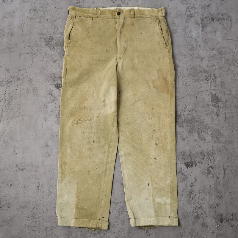 40年代 40s リー チノパンツ コットン ワークパンツ │ヴィテージ古着
