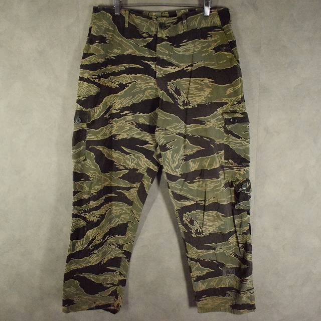 ヴィンテージ ベトナムタイガーカモ カーゴパンツ 60年代 アメリカ軍