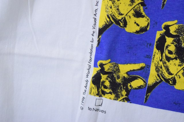 90年代 アンディ ウォーホル アメリカ製 ポップアート 牛 デッド