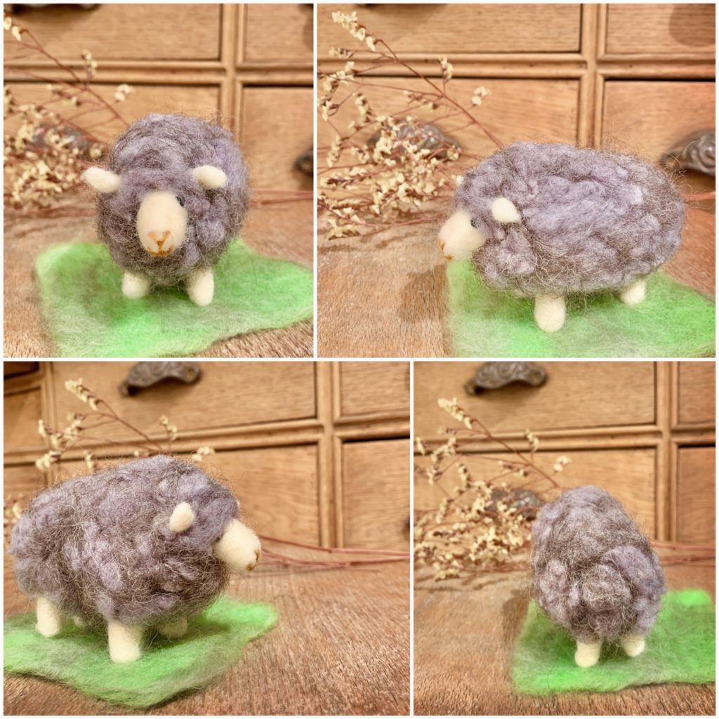 羊毛フェルトの「ひつじ」作品レポート | 東京・学芸大学駅の羊毛