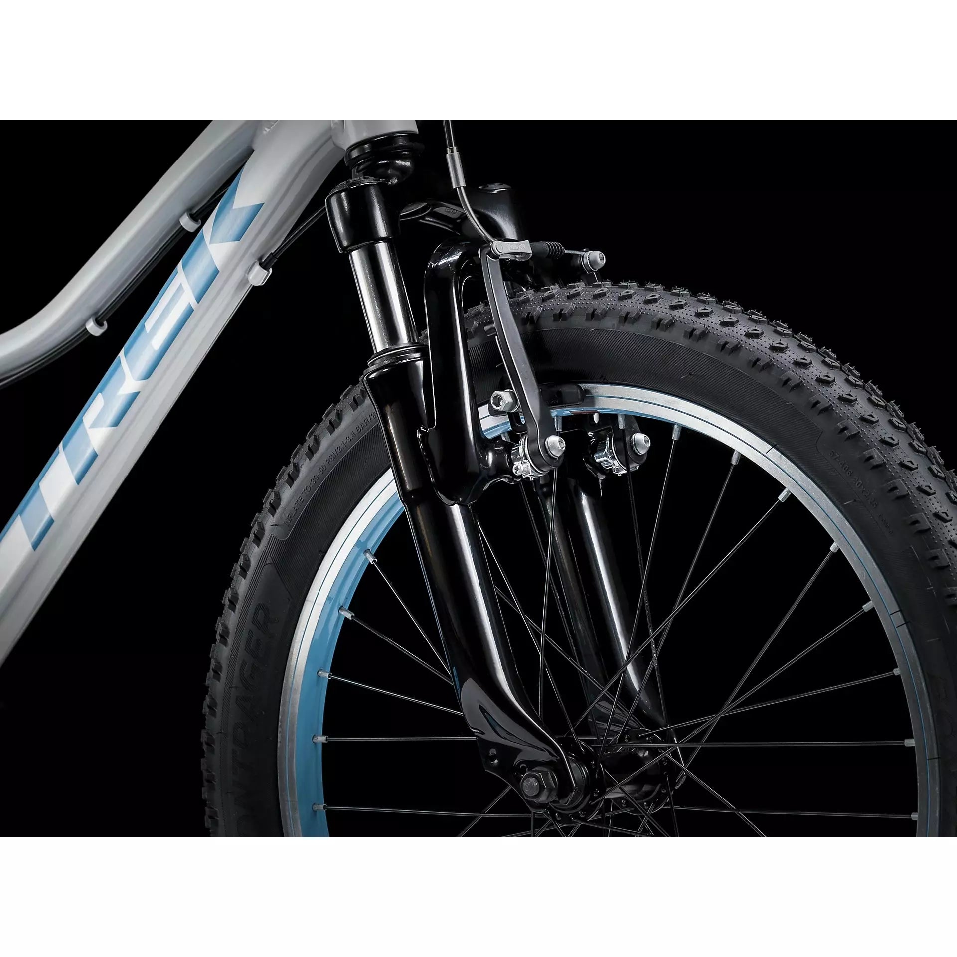 Trek Precaliber 20 Girl's 7-Speed Suspension Crystal White – FelixBike