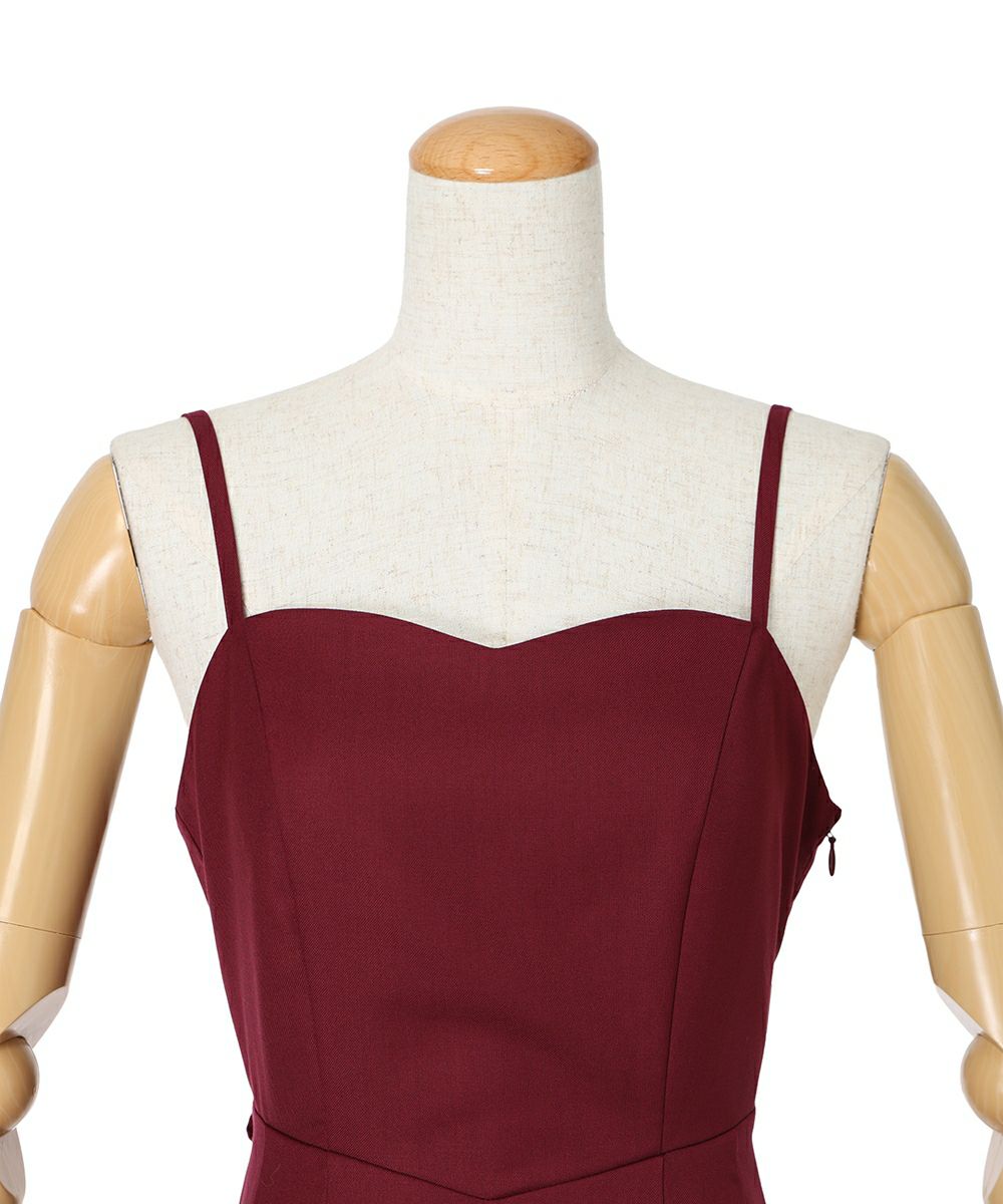 □バックカッティングキャミワンピース/an another angelus