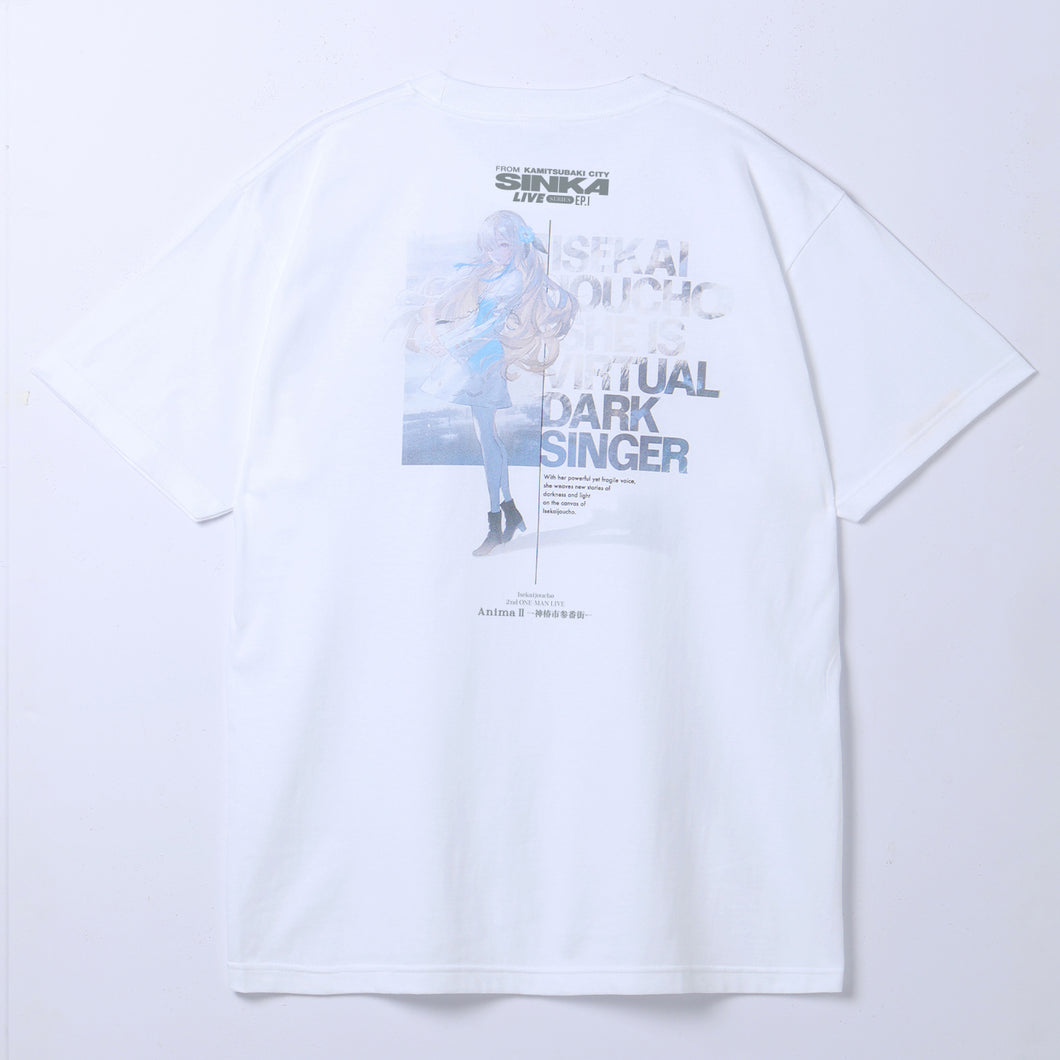 ヰ世界情緒】Tシャツ／WHITE／SINKA LIVE SERIES EP.Ⅰ ヰ世界情緒