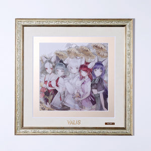 VALIS】額装アート（シリアルナンバー入り）／7th ONE-MAN LIVE「彷徨