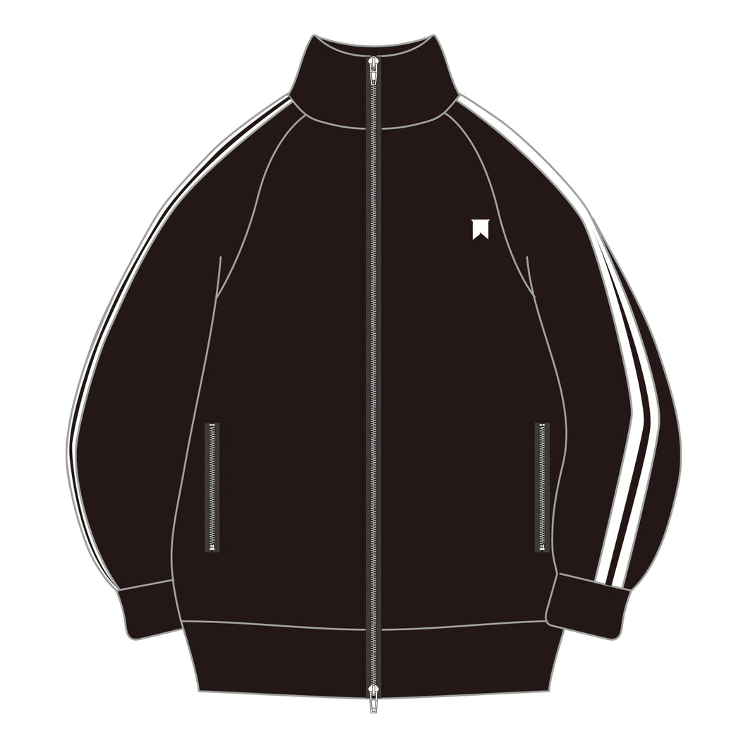 sumika トラックジャケット Lサイズsumika/刺繍ロゴトラックジャケット