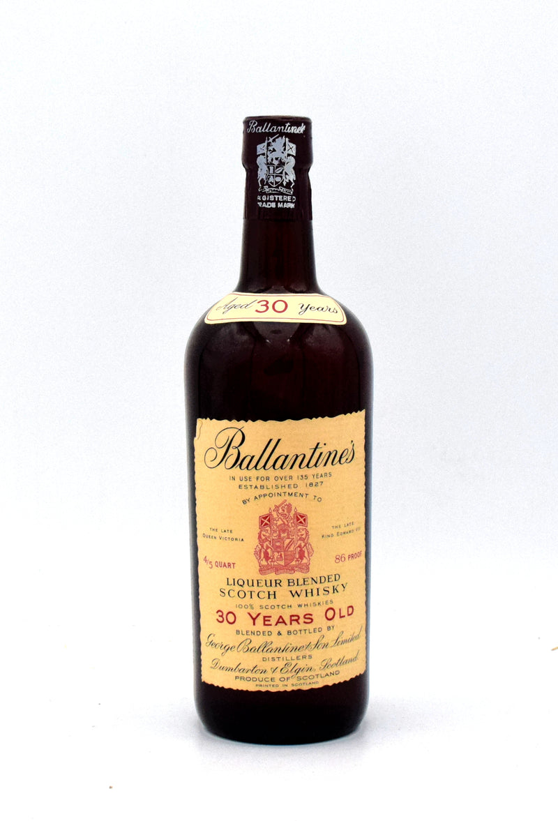 Ballantine's 30 Year Old Blended Scotch Whisky (1966 Release
