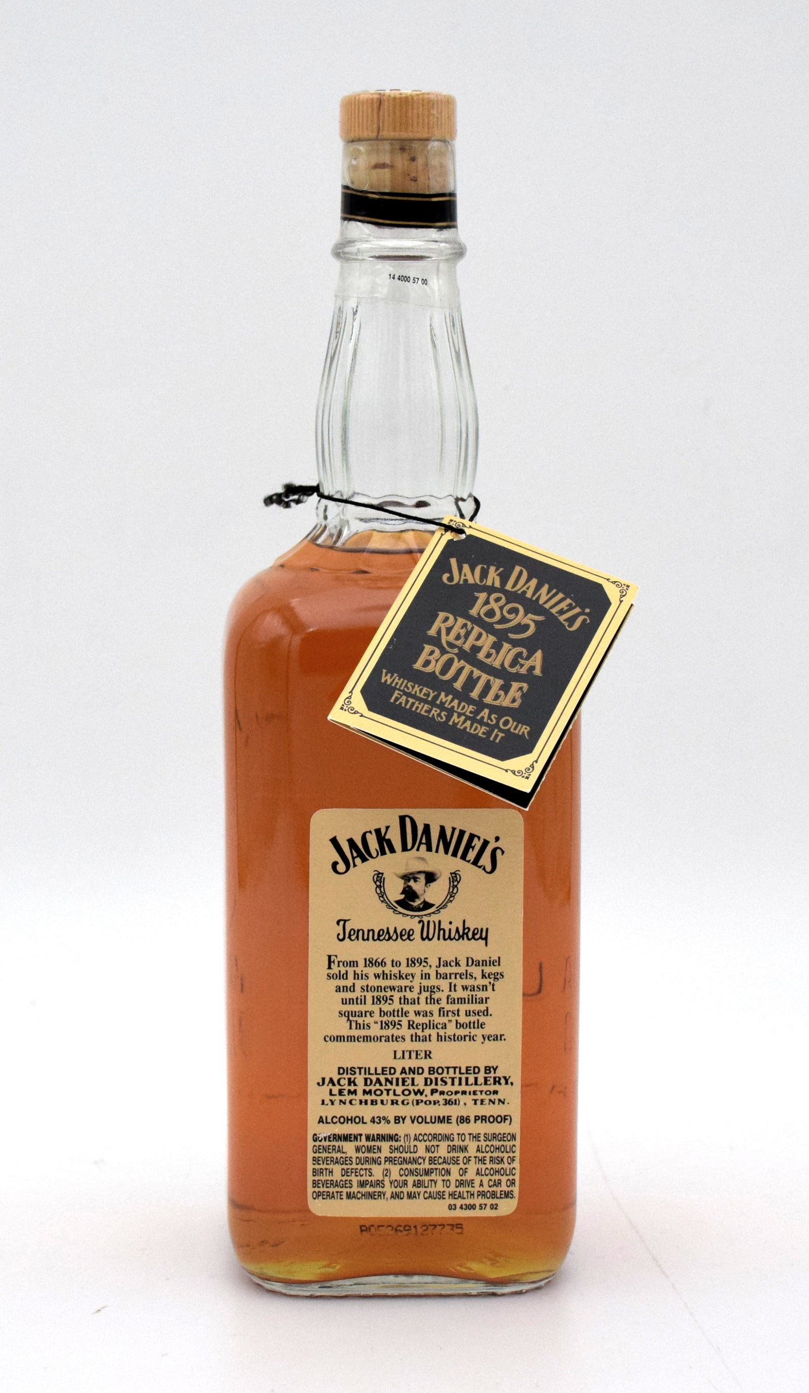 Jack Daniel's 1895 Replica Tennessee Whiskey – FineLiquors