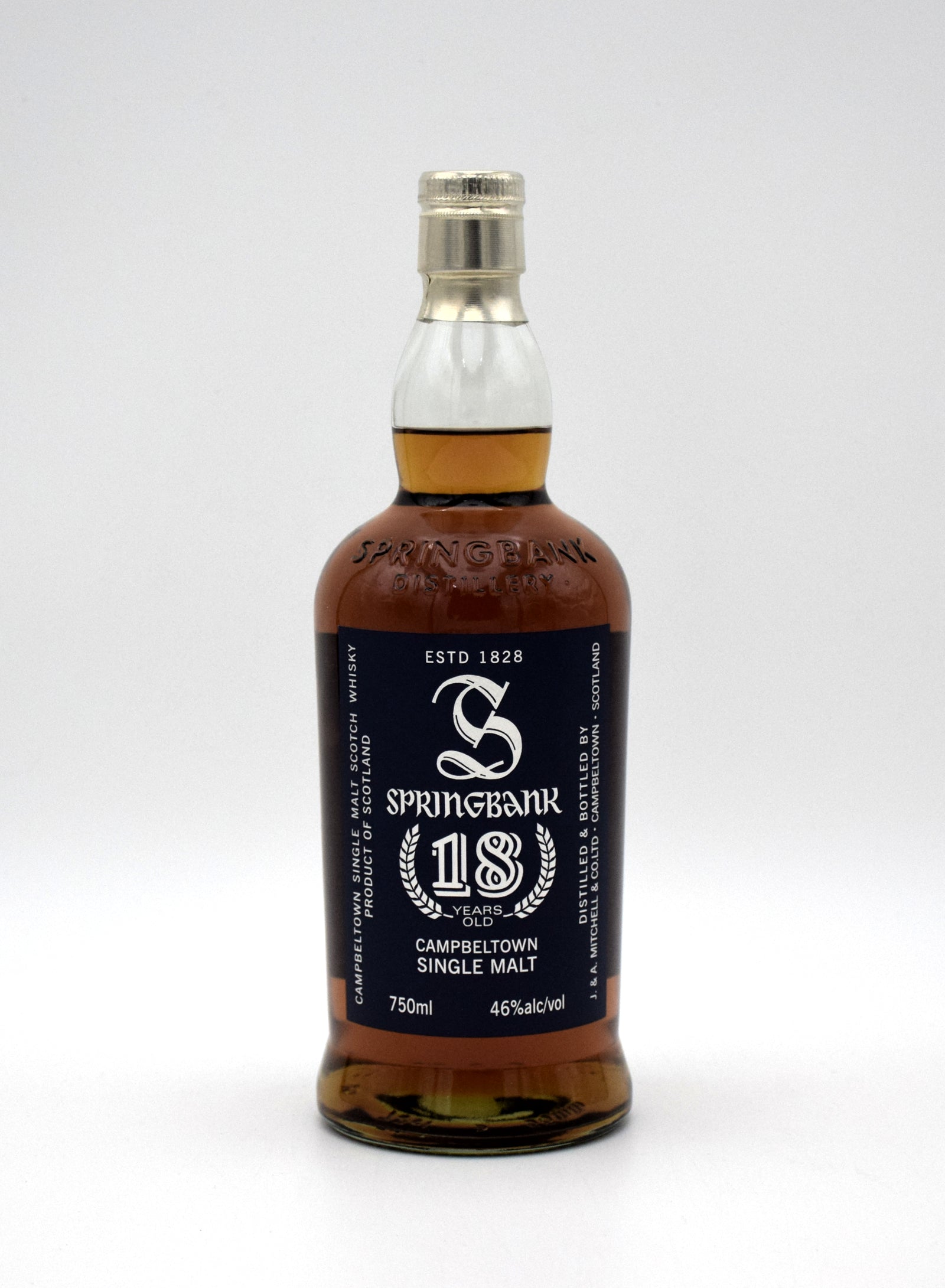 Springbank 18 Year Single Malt Scotch (Inaugural Release
