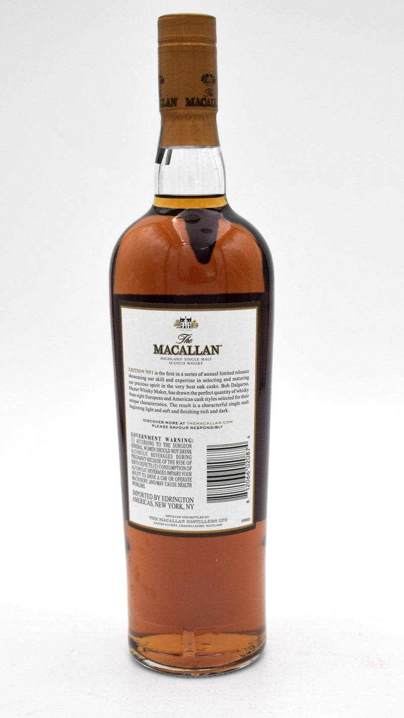 Macallan Edition No 1 Scotch Whisky – FineLiquors