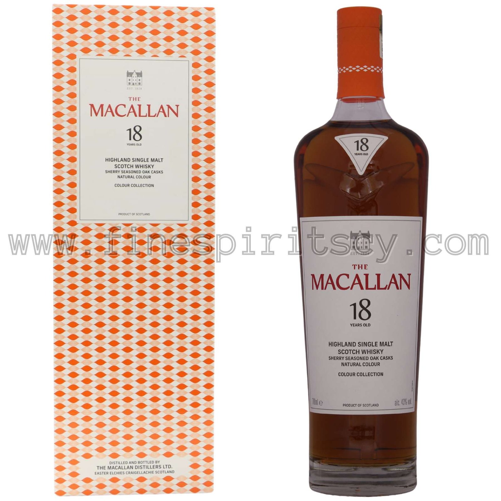 Macallan Colour Collection 18 Year Old 700ml 43%