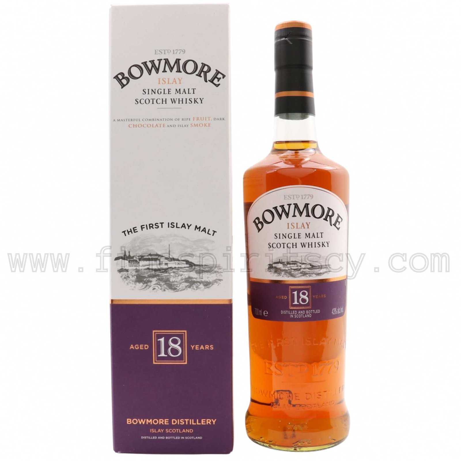 Bowmore 18 Year Old 700ml 43%
