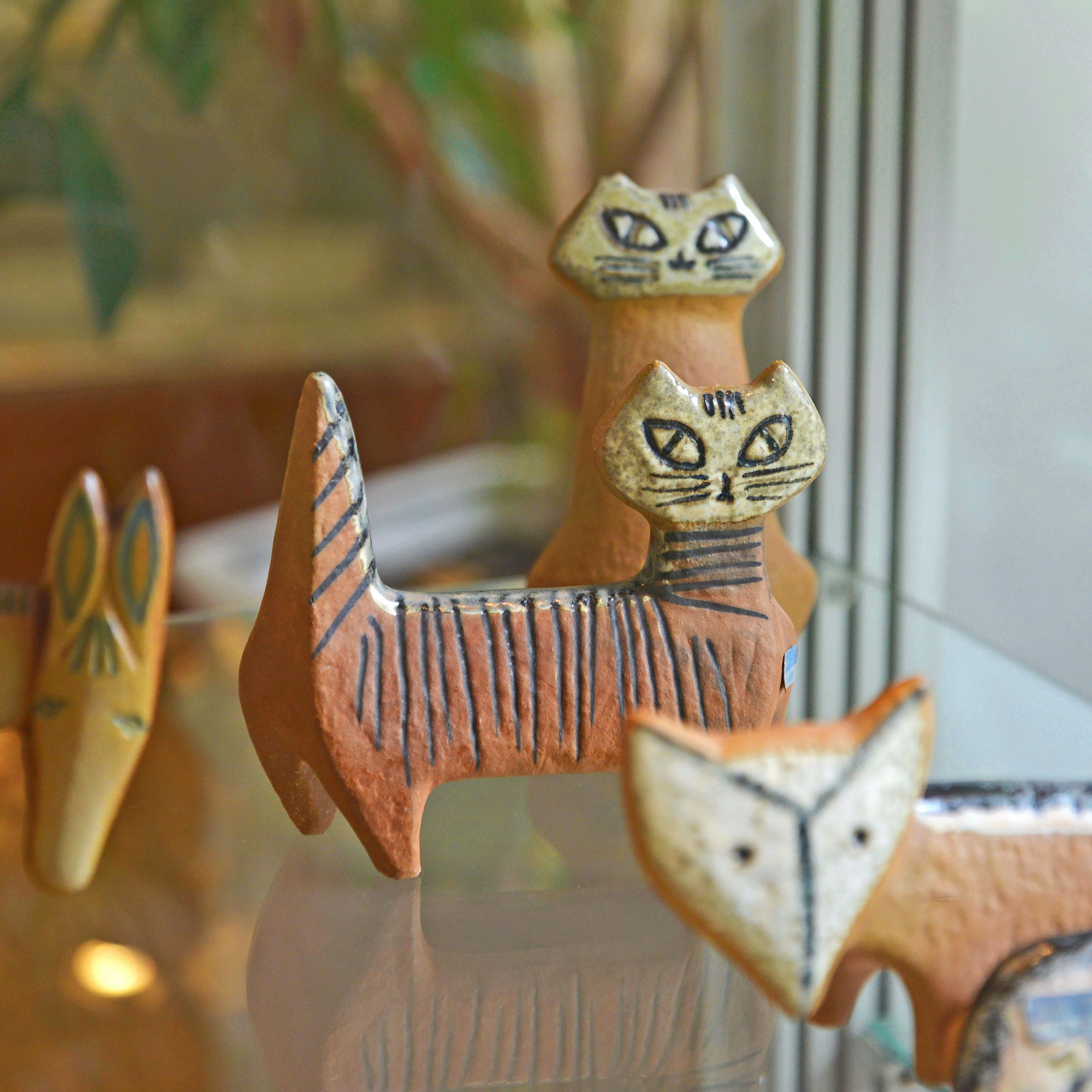 Lisa Larson リサラーソン UNGAR Pelle 少年と猫 希少 Lisa Larson