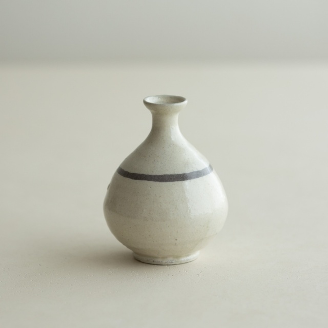 値下】矢野直人 粉引盃 共箱 共布 陶歴栞付 矢野直人