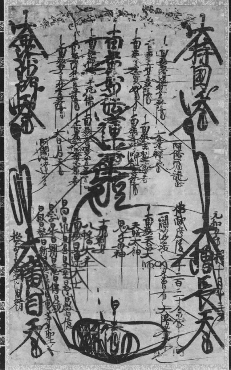 日蓮宗大曼荼羅 | Keio Object Hub: 慶應義塾のアート＆カルチャーを