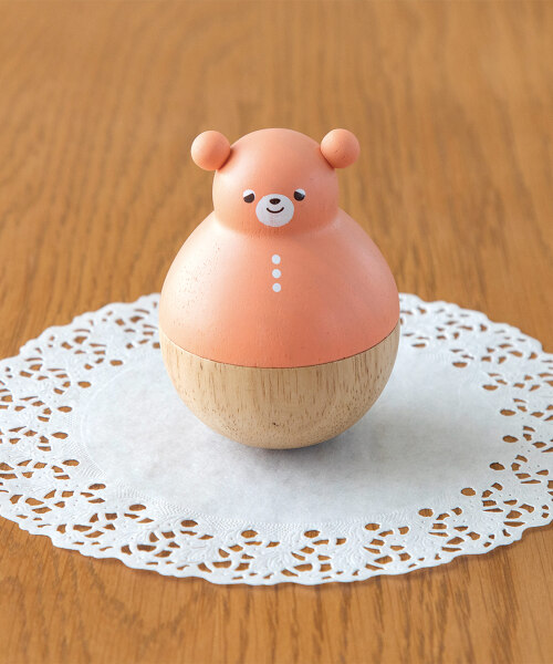 まわるおきあがりこぼし おとぼけテディ の通販 | BRUNO online