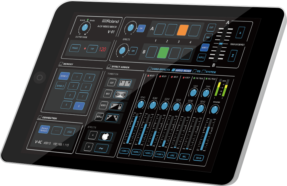 Roland V1HD デジタルビデオスイッチャー - 業務用撮影・映像・音響