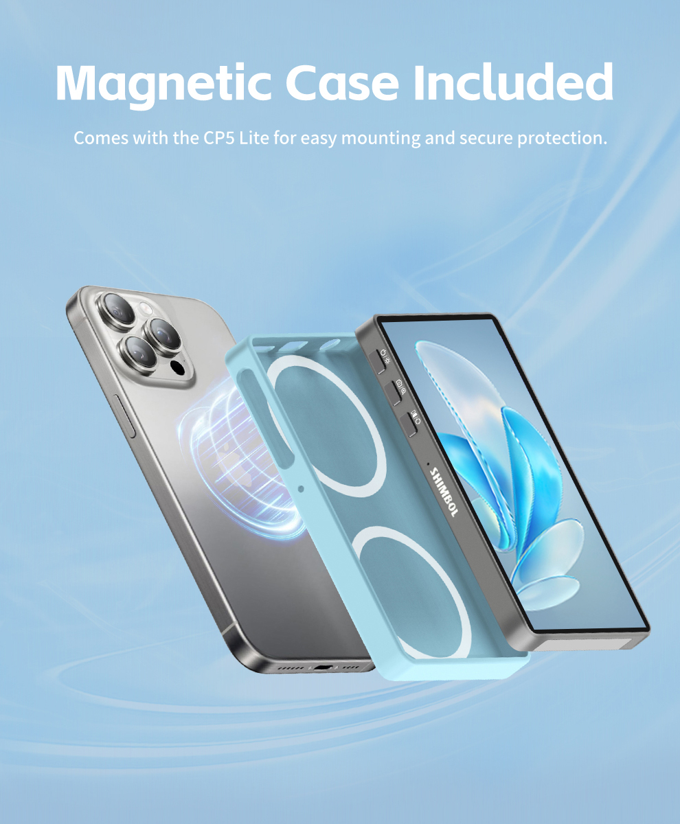 Shimbol 5インチFHDモニター CP5 Lite(マグネットシリコンケース