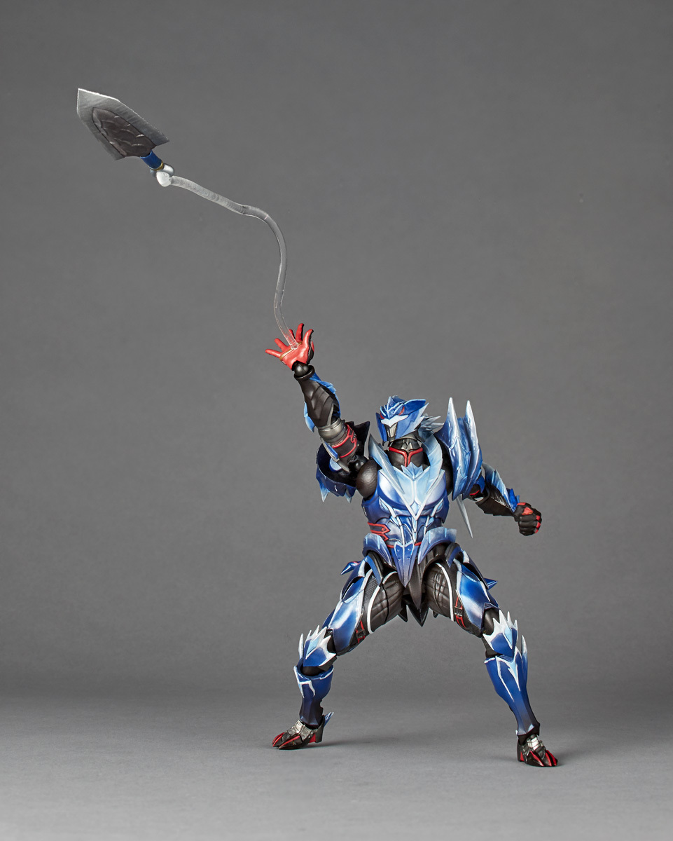 氷狼竜ルナガロンの素材を用いた装備 ルナガロシリーズを身にまとった