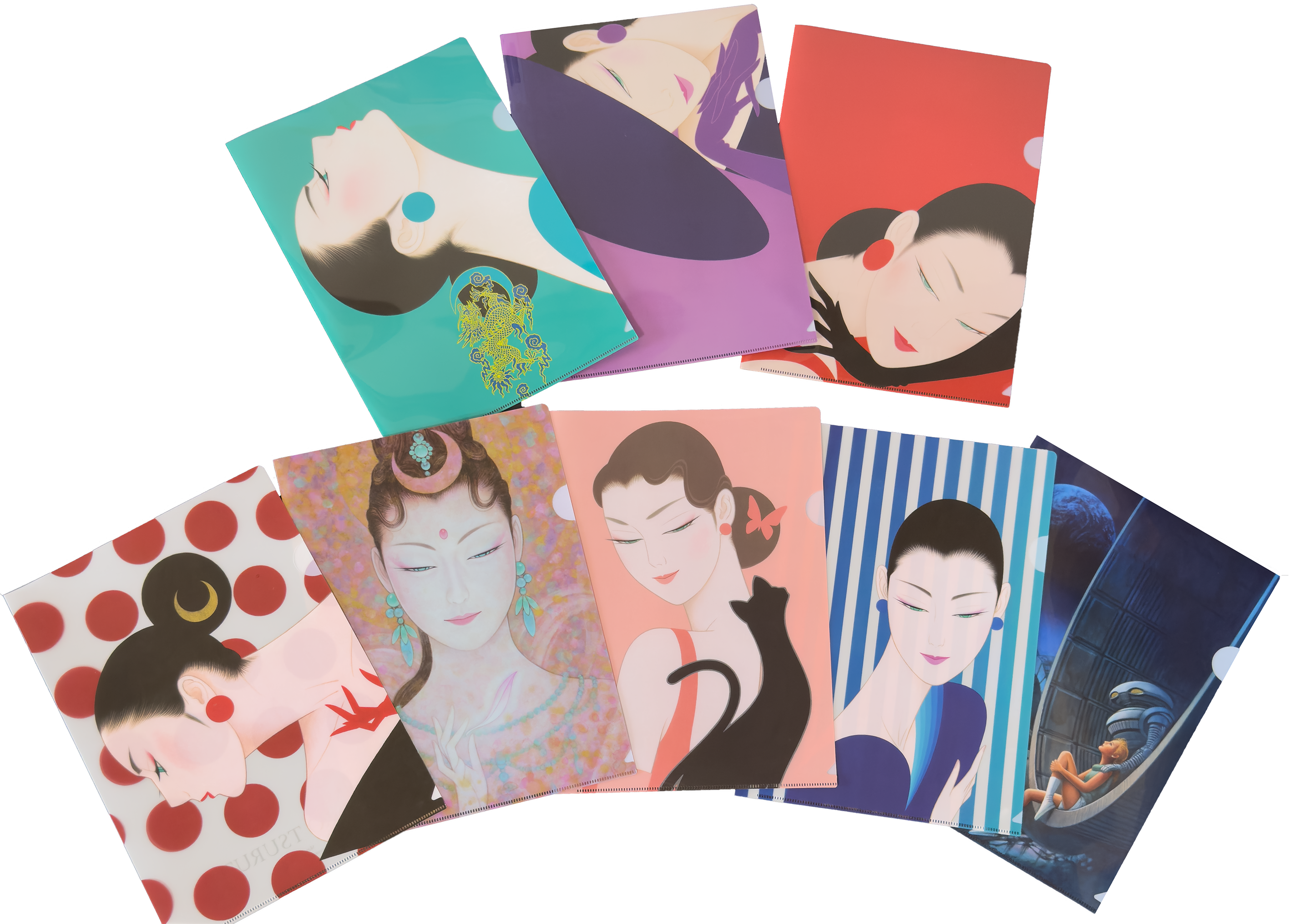 鶴田一郎 手描き F4号】手描き油彩画 鶴田一郎 額縁 未使用額 サイン