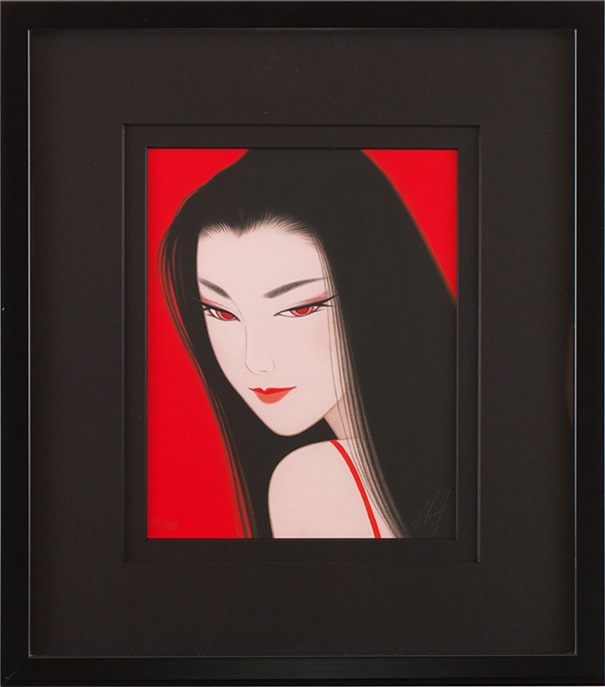 赤いまなざし | 鶴田一郎アートストア ICHIRO TSURUTA official art store