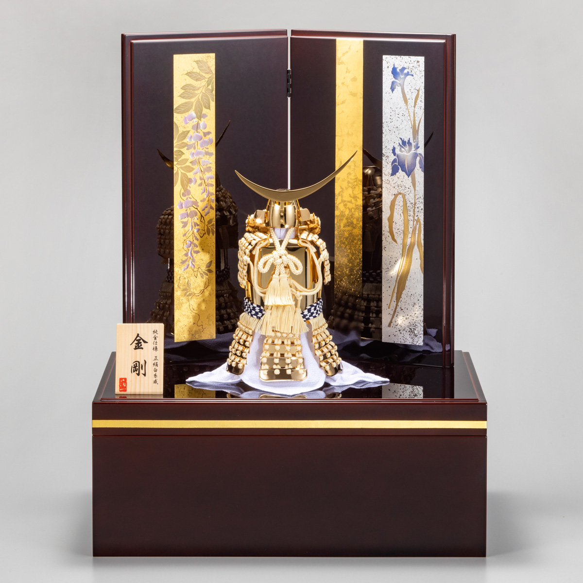 希少純金泊貝合わせセット端午の節句