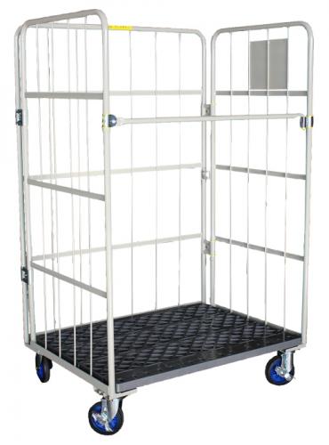 新品カゴ台車(国産) W1100×D800×H1700mm | 建設土木資材.com