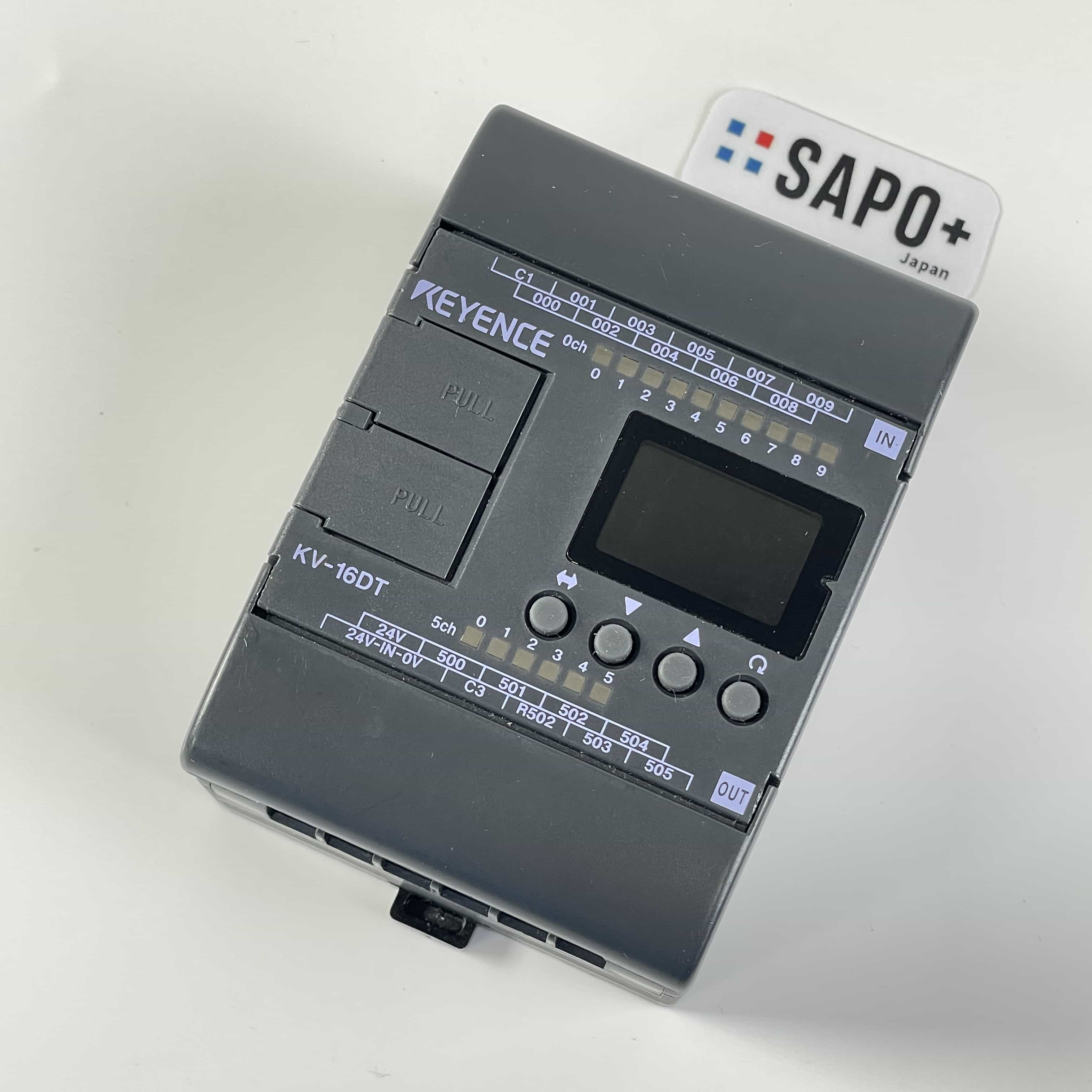 KV-16DT 表示機能内蔵 超小型PLC Visual KV シリーズ 基本ユニット DC