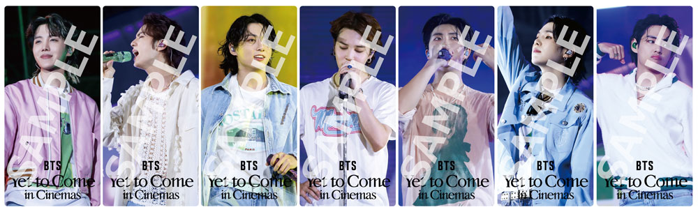 公式 BTS yet to come 映画 テヒョン アンケートトレカ セット