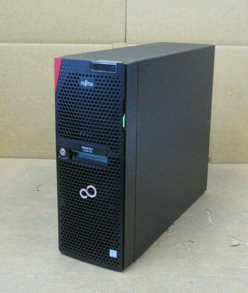 富士通 PRIMERGY TX1330 M4 Xeon E-2124 3.3GHz 16GB 1TBx2台(SATA3.5
