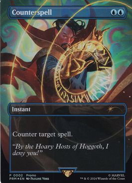 対抗呪文 日本画 エッチングFoil 4枚 ミスティカルアーカイブ 対抗呪文