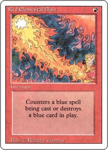 赤霊破/Red Elemental Blast》[3ED] 赤C | 日本最大級 MTG通販サイト