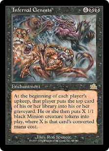 冥府からの誕生/Infernal Genesis》[PCY] 黒R | 日本最大級 MTG通販