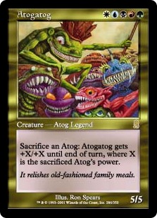 Foil】《アトガトグ/Atogatog》[ODY] 金R | 日本最大級 MTG通販サイト