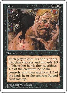 悪疫/Pox》[5ED] 黒R | 日本最大級 MTG通販サイト「晴れる屋」