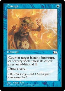 撹乱/Disrupt》[WTH] 青C | 日本最大級 MTG通販サイト「晴れる屋」
