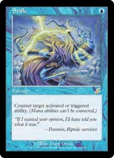 Foil】《もみ消し/Stifle》[SCG] 青R | 日本最大級 MTG通販サイト