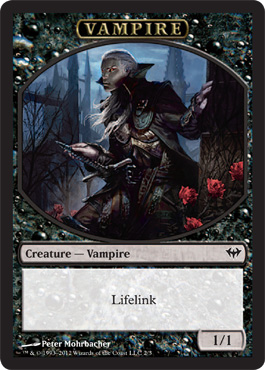 002)《吸血鬼トークン/Vampire Token》[DKA] 黒 | 日本最大級 MTG通販