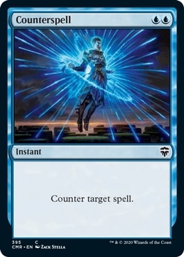 Foil】《対抗呪文/Counterspell》(メディア系プロモ)[流星マーク] 青