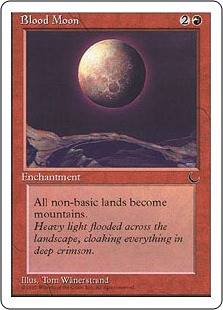 MPS 血染めの月 blood moon 英語 FOIL MTG masterpiece EN