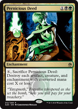 破滅的な行為/Pernicious Deed》[A25] 金R | 日本最大級 MTG通販サイト