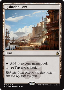 買取：《リシャーダの港/Rishadan Port》[MMQ] 土地R | 日本最大級 MTG
