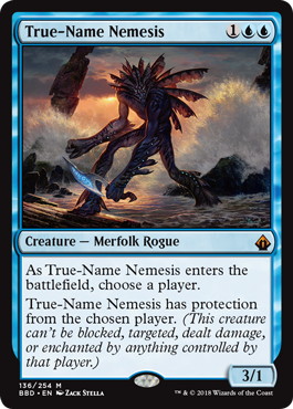 Foil】《真の名の宿敵/True-Name Nemesis》[BBD] 青R | 日本最大級 MTG