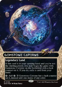 MTG アグラロンドの燦光洞 宝石の洞窟 Gemstone Caverns en_1cac611929