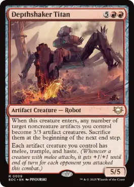 009)《深奥揺すりのタイタン/Depthshaker Titan》[EOC] 赤R | 日本最大