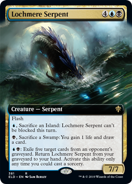 195)《メア湖の海蛇/Lochmere Serpent》[ELD] 金R | 日本最大級 MTG